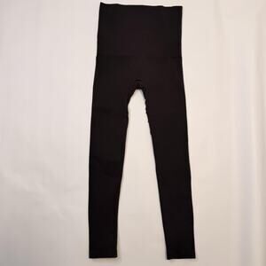 Belly Bandit Leggings Womens Small Black Maternity High Rise Ankle Stretch